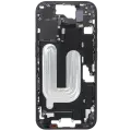 Mid-Frame Housing  W/ Small Parts For iPhone 16 (EU / Global Version) (Used OEM Pull: Grade C) (Black)