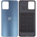 Back Cover Glass For Motorola Moto G23 (XT2333 / 2023) (Premium) ((Steel Blue)