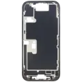 Mid-Frame Housing  W/ Small Parts For iPhone 16 Pro (US Version) (Used OEM Pull: Grade C) (Desert Titanium)