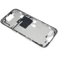 Mid-Frame Housing  W/ Small Parts For iPhone 16 Pro (US Version) (Used OEM Pull: Grade C) (Natural Titanium)
