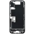 Mid-Frame Housing  W/ Small Parts For iPhone 16 Pro (US Version) (Used OEM Pull: Grade C) (White Titanium)