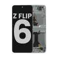Inner OLED Assembly With Frame For Samsung Galaxy Z Flip 6 5G (US & International) (Used OEM Pull : Grade A) (Mint)