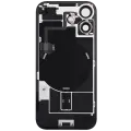 Back Glass w/ MagSafe Magnet & NFC & Flashlight Flex For iPhone 17 (Used OEM Pull: Grade A) (White)