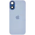 Back Glass w/ MagSafe Magnet & NFC & Flashlight Flex For iPhone 17 (Used OEM Pull: Grade A) (Mist Blue)