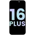 OLED Assembly With Proximity Sensor Flex Pre-Installed For iPhone 16 Plus (Service Pack)