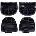 R1 L1 R2 L2 Trigger Buttons With Springs For PlayStation 5 Controller (Black, BDM-020) (8 Piece Set)
