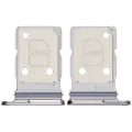 Dual Sim Card Tray For Samsung Galaxy S26 Ultra (S948) (Silver Shadow)