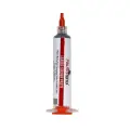 Medium Temp Solder Paste Sn63/Pb37 (183°C) 35g Syringe with Plunger & Blunt Needle Tip Smooth Flow / Low Residue Flux For PCB SMD BGA Rework & Electronics Repair (PolarTronix)