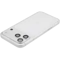 Back Housing W/ Charging Port Flex & Small Parts Compatible For iPhone 17 Pro Max (EU / Global Version) (Used OEM Pull: Grade A) (Silver)