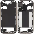 Mid-Frame Housing W/ Charging Port Flex & Small Parts For iPhone Air (US / EU Version) (Used OEM Pull: Grade A) (Light Gold)