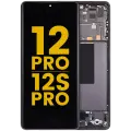 OLED Assembly With Frame For Xiaomi 12 Pro / 12S Pro (Refurbished) (Gray)
