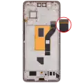 OLED Assembly With Frame For Xiaomi 13 Lite / Civi 2 (Refurbished) (Lite pink)
