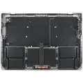 Top Case with Battery and Keyboard (ISO German) For MacBook Pro 14" A2442 (2021) / A2779 (2023) (Space Gray)
