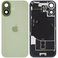 Back Glass w/ MagSafe Magnet & NFC & Flashlight Flex Compatible For iPhone 17 (Used OEM Pull: Grade A) (Sage )