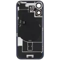 Back Glass w/ MagSafe Magnet & NFC & Flashlight Flex Compatible For iPhone 17 (Used OEM Pull: Grade A) (Sage )