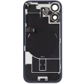 Back Glass w/ MagSafe Magnet & NFC & Flashlight Flex For iPhone 17 (Used OEM Pull: Grade B) (Black)