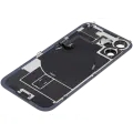 Back Glass w/ MagSafe Magnet & NFC & Flashlight Flex For iPhone 17 (Used OEM Pull: Grade B) (Black)