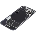 Back Glass w/ MagSafe Magnet & NFC & Flashlight Flex For iPhone 17 (Used OEM Pull: Grade B) (Lavender)