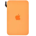 Back Glass w/ MagSafe Magnet & NFC For iPhone 17 Pro Max (Used OEM Pull: Grade A) (Cosmic Orange)