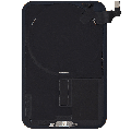 Back Glass w/ MagSafe Magnet & NFC For iPhone 17 Pro (Used OEM Pull: Grade C) (Silver)