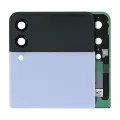 Outer OLED Assembly For Samsung Galaxy Z Flip 3 5G (Used OEM Pull: Grade B/C) (Blue)