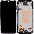 LCD Assembly With Frame For Samsung Galaxy A36 5G (A366/ 2025)(6.58" ) (US Version) (Aftermarket : incell ) (Black)