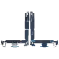 Charging Port Flex Cable With Board For iPhone 16 Plus (Genuine OEM) (Teal)