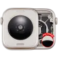 Housing Assembly For Watch Series SE 3rd (44MM) (Used OEM Pull: Grade A) (GPS Version) (Aluminum / Starlight)
