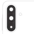 Back Camera Lens (Glass Only) With Adhesive For Samsung Galaxy A36 5G (A366 / 2025)