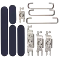 Hard Buttons (Power / Volume / Switch) For iPhone 17 Pro / 17 Pro Max (Deep Blue) 