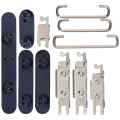 Hard Buttons (Power / Volume / Switch) For iPhone 17 Pro / 17 Pro Max (Deep Blue) 