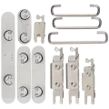 Hard Buttons (Power / Volume / Switch) For iPhone 17 Pro / 17 Pro Max (Silver)  
