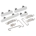 Hard Buttons (Power / Volume / Switch) For iPhone 17 Pro / 17 Pro Max (Silver)  