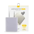 30W Dual-Port Wall Charger with GaN Fast Charging (USB-C + USB-A) (AmpSentrix Pro) (Desert Titanium)