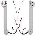 Left Front Arm For DJI Mini 3 Pro (Used OEM Pull: Grade A)