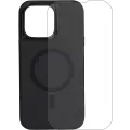Black Case with Screen Protector And MagSafe For iPhone 15 Pro Max