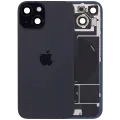 Back Glass w/ MagSafe Magnet & NFC & Flashlight Flex For IPhone 15 (Genuine OEM) (Black)