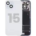 Back Glass w/ MagSafe Magnet & NFC & Flashlight Flex For iPhone 15 (Used OEM Pull: Grade C) (Blue)