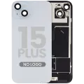 Back Glass w/ MagSafe Magnet & NFC & Flashlight Flex For iPhone 15 Plus (Aftermarket) (Blue) (No Logo)
