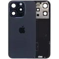 Back Glass w/ MagSafe Magnet & NFC & Flashlight Flex For IPhone 15 Pro (Genuine OEM) (Blue Titanium)