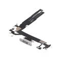 Charging Port Flex Cable For iPhone 17 (Used OEM Pull) (White)