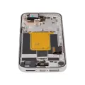 OLED Assembly With Frame Compatible (With Fingerprint Sensor) For Google Pixel 9A (Refurbished) (Porcelain)