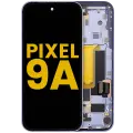 OLED Assembly With Frame Compatible (With Fingerprint Sensor) For Google Pixel 9A (Refurbished) (Iris)