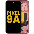 OLED Assembly With Frame (With Fingerprint Sensor ) For Google Pixel 9A (Refurbished) (Peony)