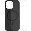 Black Case with Screen Protector And MagSafe For iPhone 16 Pro Max