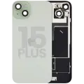 Back Glass w/ MagSafe Magnet & NFC & Flashlight Flex For iPhone 15 Plus (Used OEM Pull: Grade A) (Green)