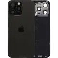 Back Glass w/ MagSafe Magnet & NFC & Flashlight Flex For IPhone 15 Pro Max (Genuine OEM) (Black Titanium)