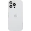 Back Glass w/ MagSafe Magnet & NFC & Flashlight Flex For IPhone 15 Pro Max (Service Pack) (White Titanium)