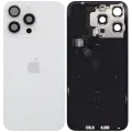 Back Glass w/ MagSafe Magnet & NFC & Flashlight Flex For IPhone 15 Pro Max (Service Pack) (White Titanium)