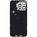 Back Glass w/ MagSafe Magnet & NFC & Flashlight Flex For IPhone 15 Pro Max (Service Pack) (White Titanium)
